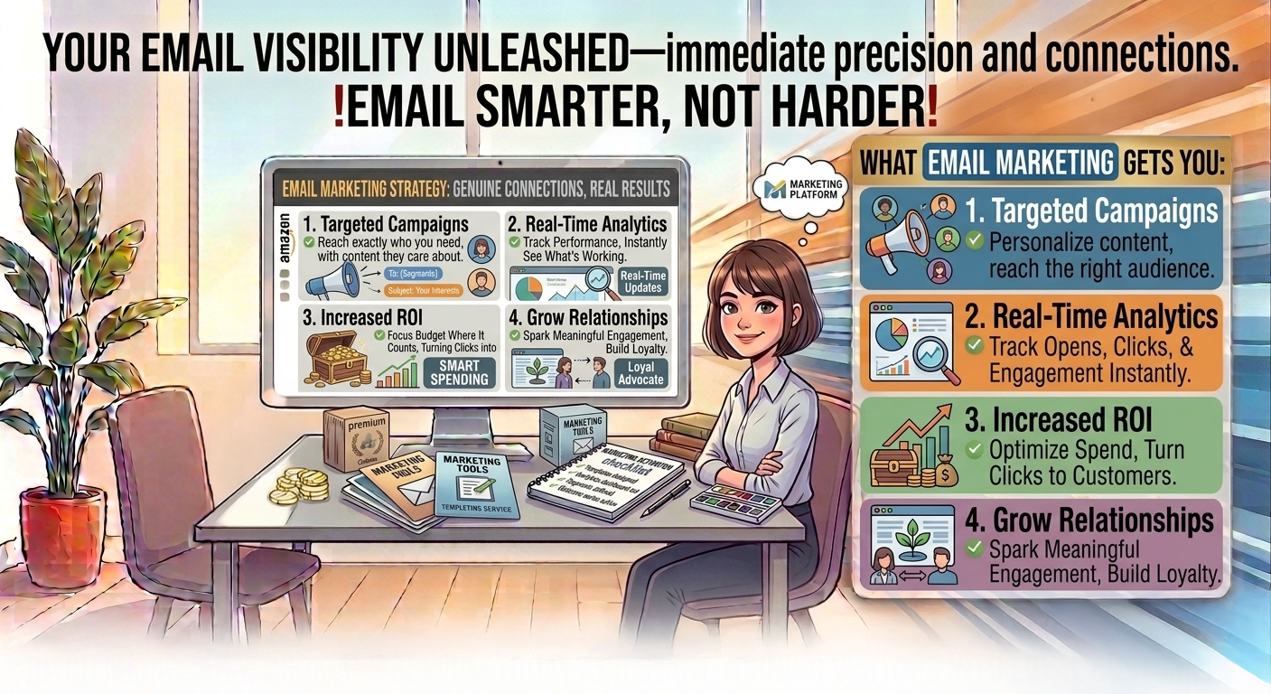 Get our Email Marketing tool today and start emailing smarter, not harder!