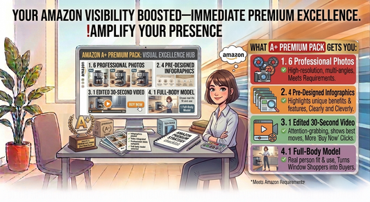 Maximize your Amazon sales with our Amazon A+ Premium Pack