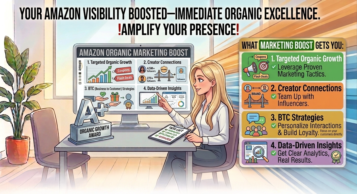 amazon organic marketing strategy