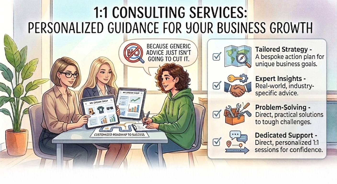 1:1 Consulting services